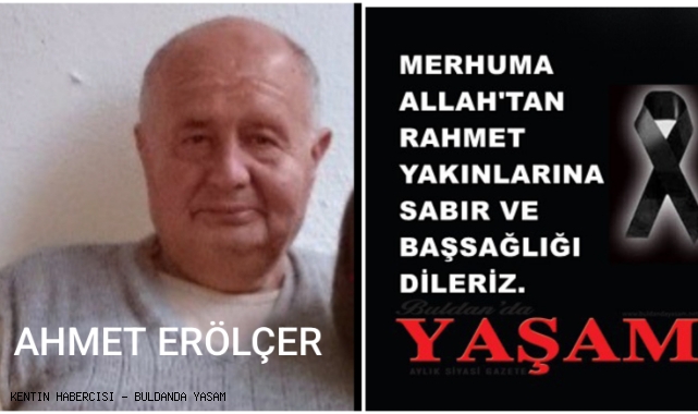 28 OCAK 2025 - AHMET ERÖLÇER