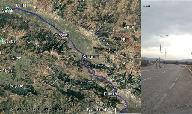 SALİHLİ-BULDAN-DENİZLİ YOL AYRIMI KARAYOLU 2025 YILI BÜTÇESİ BELLİ OLDU.