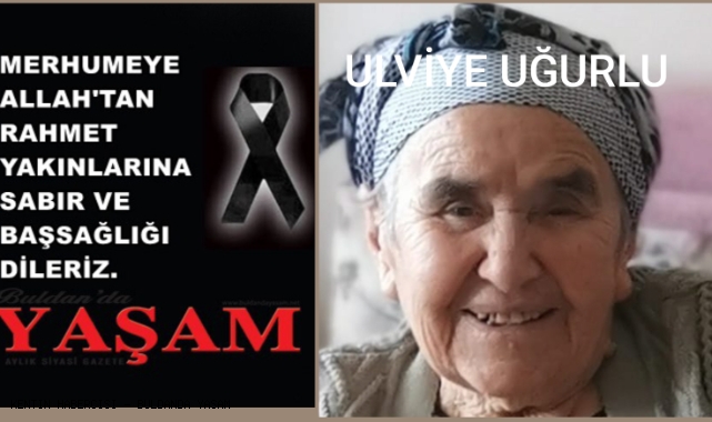 28 NİSAN 2025 - ULVİYE UĞURLU