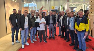 İNŞAATÇILAR FUARA ÇIKARMA YAPTI
