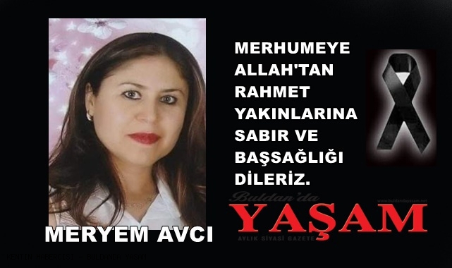 20 MAYIS 2025 – MERYEM AVCI