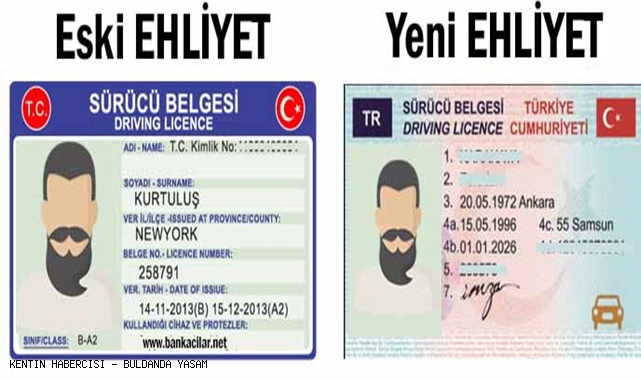 EHLİYET DEĞİŞTİRMEDE SON TARİH 31 TEMMUZ 2025