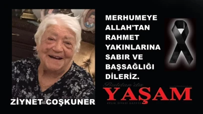 26 HAZİRAN 2025 – ZİYNET COŞKUNER