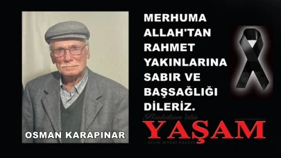 1 TEMMUZ 2025 – OSMAN KARAPINAR