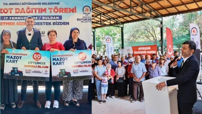 BÜYÜKŞEHİR ÇİFTÇİYİ SEVİNDİRDİ