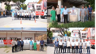 BÜYÜKŞEHİR’DEN DÖRT MAHALLEYE BEŞ TANK