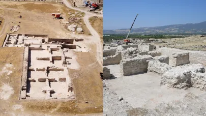 TRİPOLİS’TE 2000 YILLIK BİR VİLLA ORTAYA ÇIKARILDI.