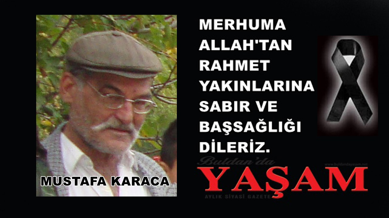 21 TEMMUZ 2025 - MUSTAFA KARACA
