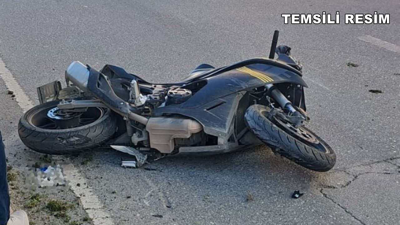 MOTOSİKLET KAZASINDA 6 YAŞINDAKİ ÇOCUK AĞIR YARALANDI