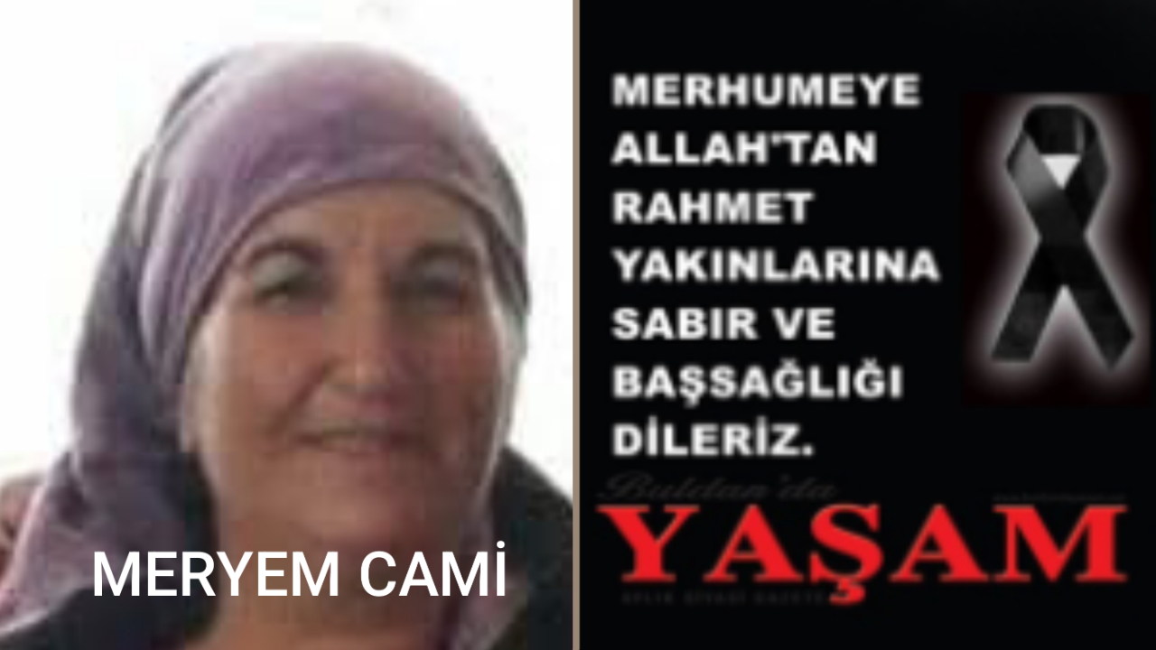 21 AĞUSTOS 2025 - MERYEM CAMİ