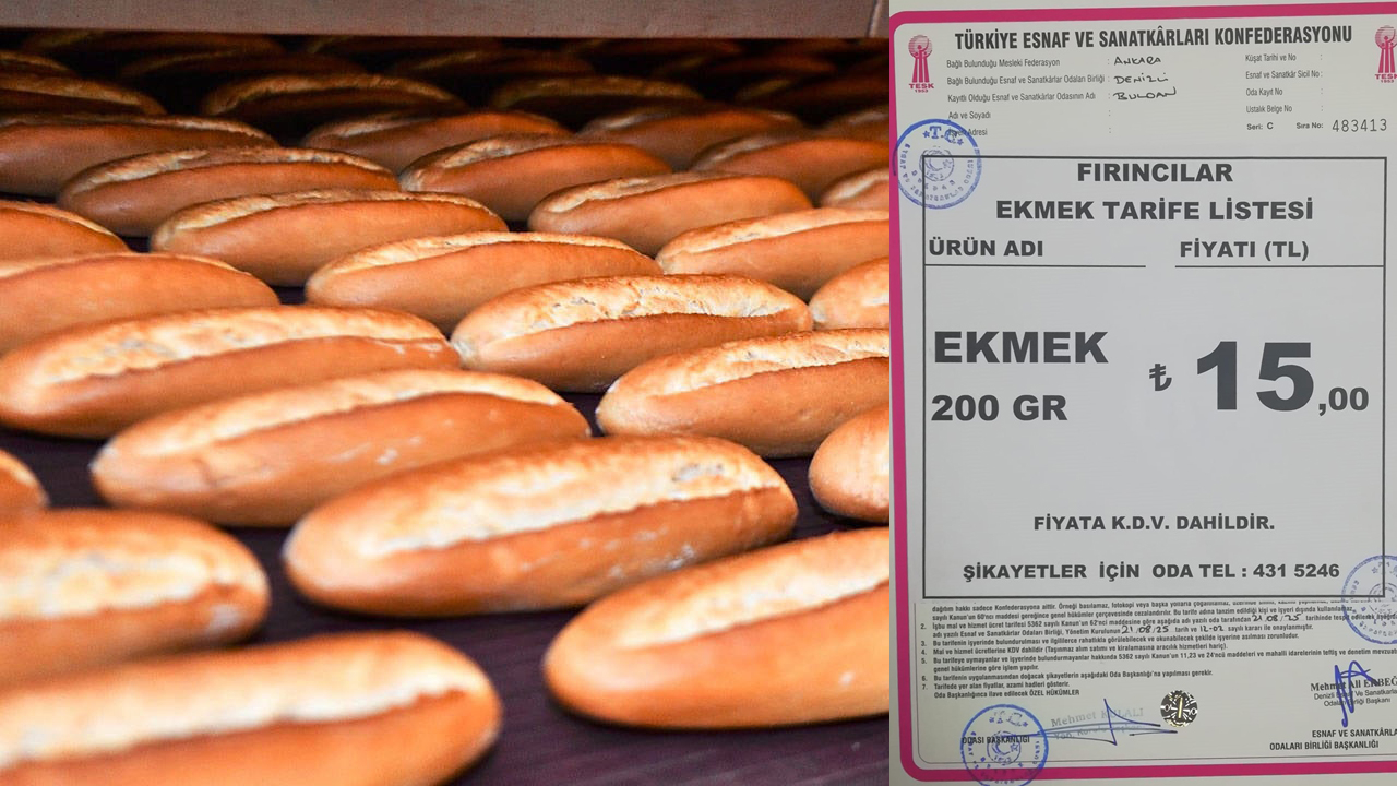 EKMEĞE ZAM
