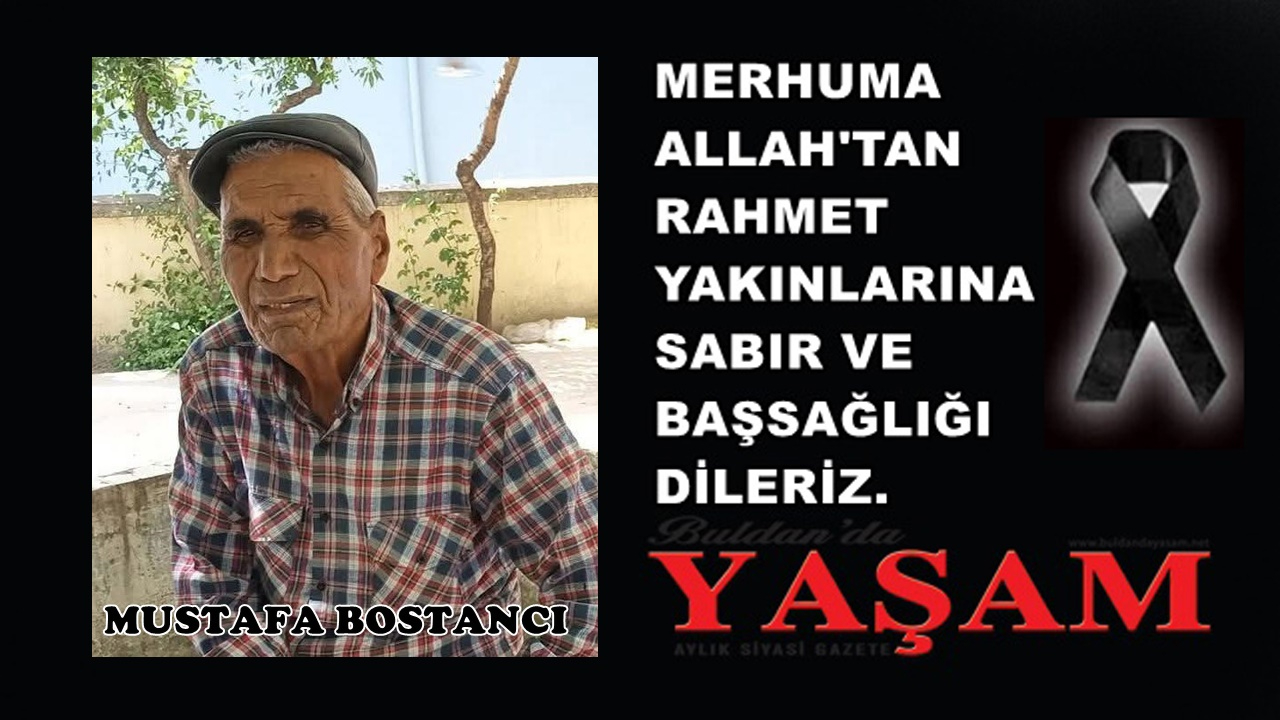 3 EYLÜL 2025 – MUSTAFA BOSTANCI