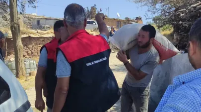 HAYVAN ÜRETİCİLERİNE DESTEK YEM BAYİLERİNDEN GELDİ