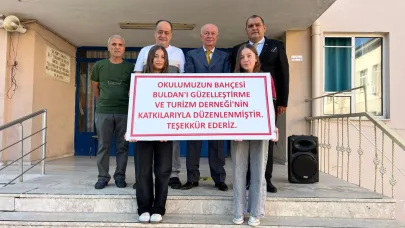 GÜZELLEŞTİRMEYE TEŞEKKÜR PLAKETİ