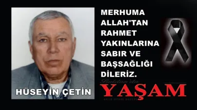 16 EYLÜL 2025 – HÜSEYİN ÇETİN