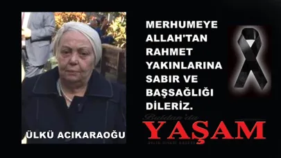 2 EKİM 2025 – ÜLKÜ ACIKARAOĞLU