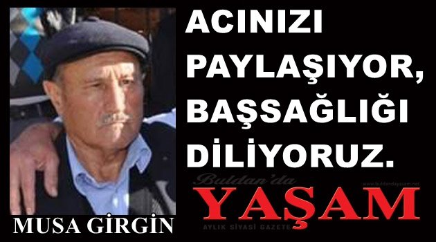 28 OCAK 2019 - GÜLALAN - MUSA GİRGİN
