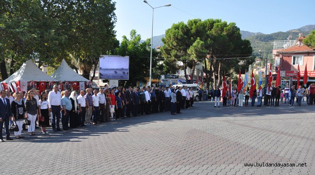 30 AĞUSTOS ZAFER BAYRAMI TÖRENLE KUTLANDI