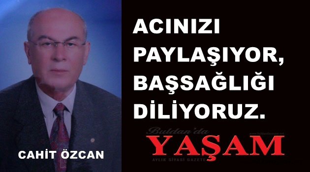 8 MAYIS 2018 - CAHİT ÖZCAN