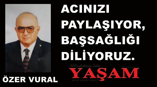 9 EKİM 2018 - BULDAN - ÖZER VURAL