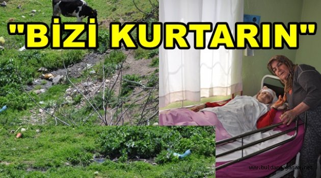 “AÇIKTA AKAN KANALİZASYON YÜZÜNDEN SAĞLIĞIMIZ TEHLİKEDE”