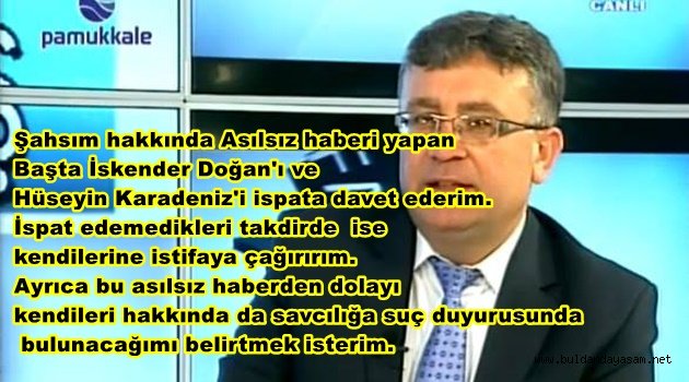 AHMET KIRIK İDDİALARI YALANLADI.