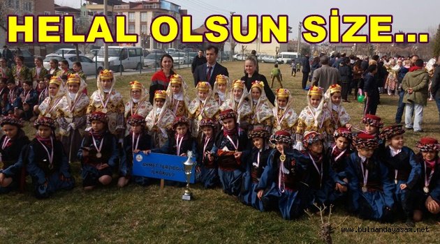 AHMET TERZİOĞLU İLKOKULU İL BİRİNCİSİ OLDU.