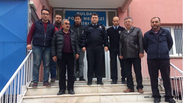 AKP BULDAN’DAN POLİSE TAZİYE ZİYARETİ.