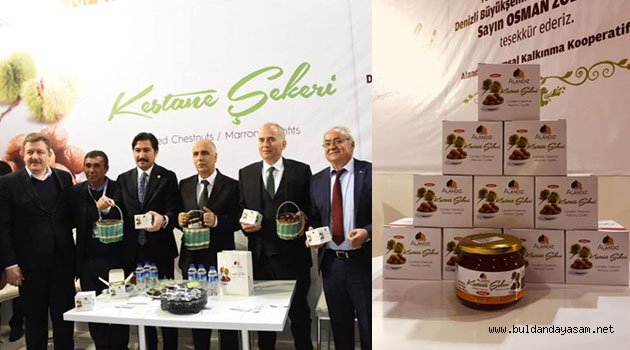 ALANDIZ KESTANE ŞEKERİ DENİZLİ'NİN GURURU OLDU.