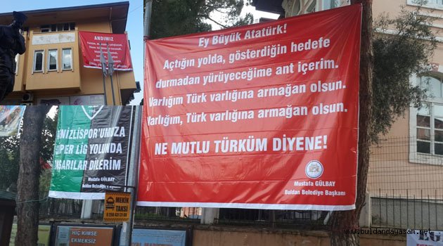 ANDIMIZ PANKARTLARI ASILDI