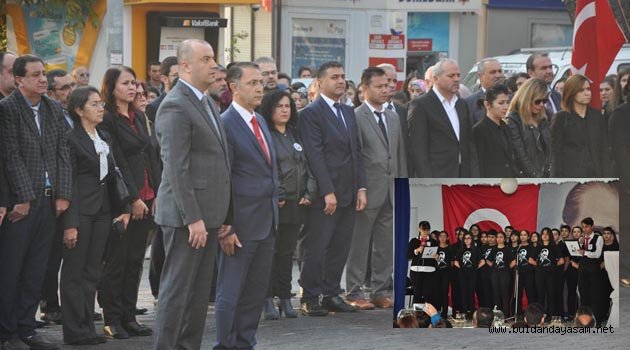 ATATÜRK ÖLÜMÜNÜN 80. YILINDA TÖRENLERLE ANILDI