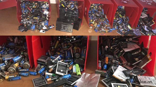 ATIK PİL TOPLAMA YARIŞMASI SONUÇLANDI.