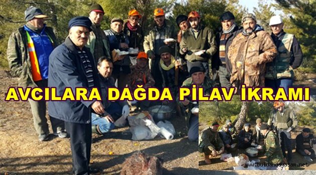 AVCILARA AV HEDİYESİ PİLAV EKMEK OLDU.