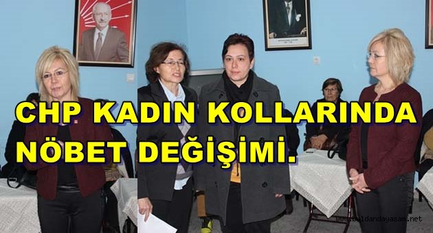 AYSUN AYŞE ERGENE CHP BULDAN KADIN KOLLARI BAŞKANI OLDU.