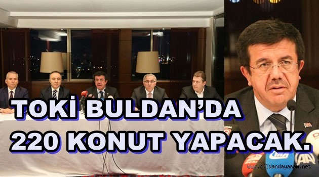 BAKAN ZEYBEKCİ TOKİ MÜJDESİNİ VERDİ.