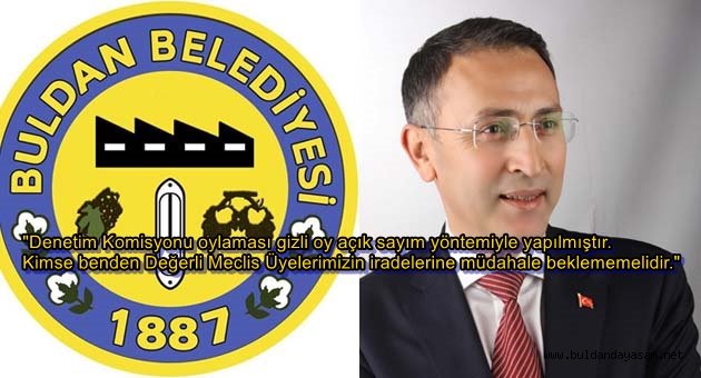 BAŞKAN’DAN MHP’Lİ MECLİS ÜYELERİNE CEVAP