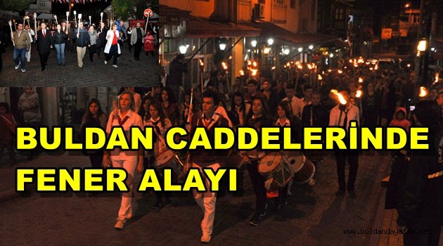 BAYRAM FENER ALAYI İLE TAÇLANDI.