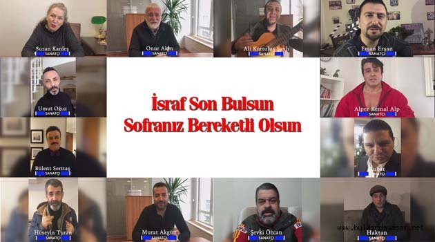 BELEDİYENİN KAMPANYASINA SANATÇILARDAN DESTEK VAR.