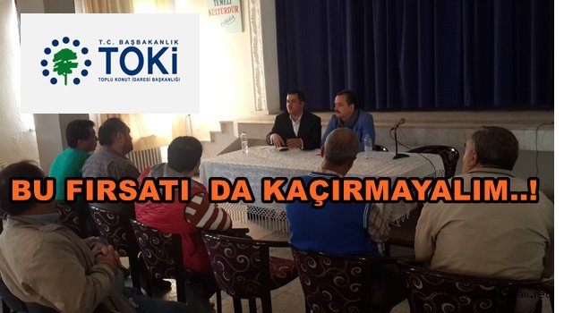 BİR FIRSAT DAHA KAÇIYOR.