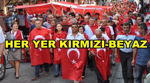 “BİRLİK VE BERABERLİK YÜRÜYÜŞÜ” YAPILDI.