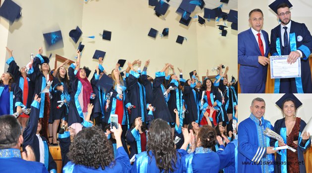 BMYO’DA MEZUNLAR KEP ATTI