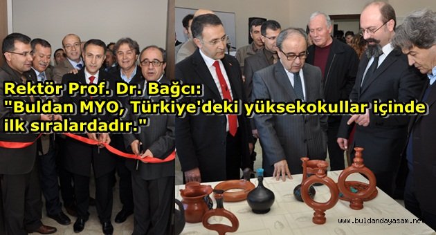 BMYO’DA SERAMİK ATÖLYESİ AÇILDI