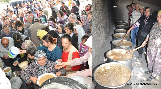 BULDAN AŞUREYE DOYDU.