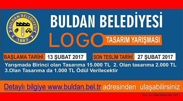 BULDAN BELEDİYESİ LOGO YARIŞMASI AÇTI.
