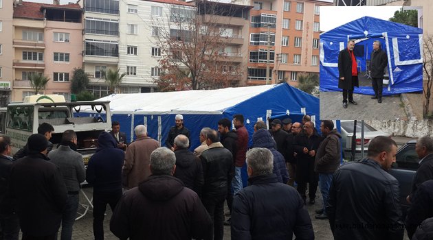BULDAN BELEDİYESİ TAZİYE ÇADIRI UYGULAMASI BAŞLATTI.