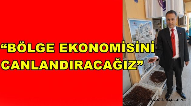 BULDAN BELEDİYESİ ÜZÜM KURUTMA TESİSİ KURUYOR.