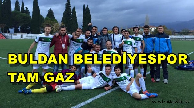 BULDAN BELEDİYESPOR’A KAFA TUTULMUYOR.