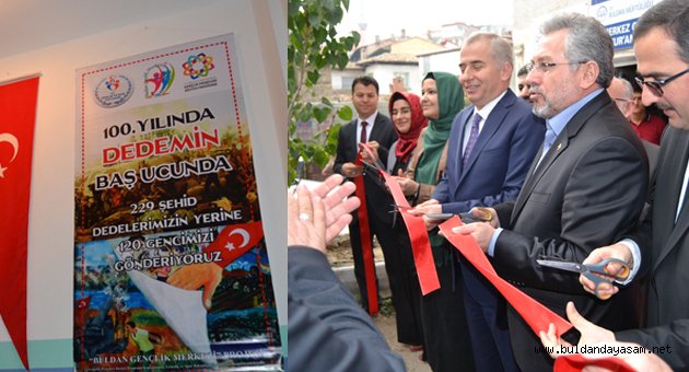 BULDAN GENÇLİK MERKEZİ AÇILDI