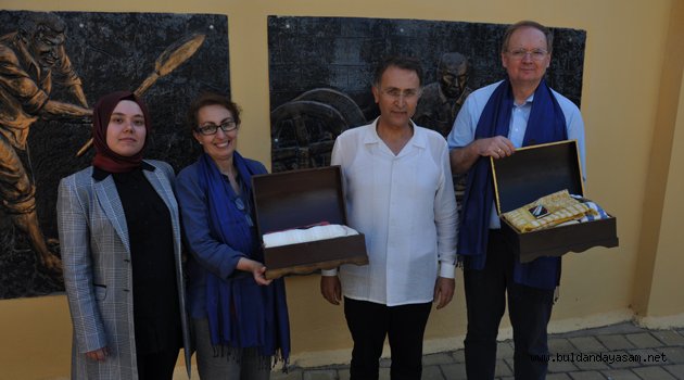 BULDAN’I GEZEN CHRİSTİAN BERGER BULDAN’A HAYRAN KALDI.