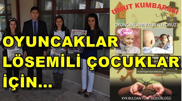 BULDAN KYK YURDU'NDAN ANLAMLI KAMPANYA.